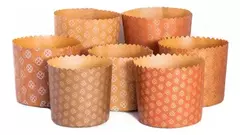 Moldes de pan dulce de 1kg x 50 unidades