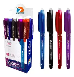 Boligrafo borrable ezco + 2 repuestos