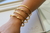 Bracelete trançado na internet