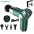 Pistola de massagem portátil com visor LCD, pistola de percussão, massageador, - comprar online