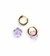 Aros Bloom lila - comprar online