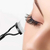 Pincel Dobrável Metal Eyelash Curl e Mascara, Pente Beleza Maquiagem, Black Cur