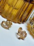Piercing Fake Orbital Cravejado em Zircônias Banhado a Ouro 18k - comprar online
