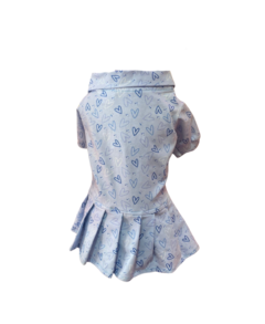 Vestido Corazones - Bright Pets Boutique