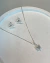 Conjunto Coração com Zircônias - comprar online