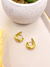 Brinco argola Holly dourado