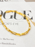 Choker Roxy dourado - comprar online