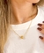 Colar esfera Manu dourado - comprar online