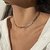 Colar choker escama