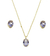 Conjunto clássico tanzanita - comprar online