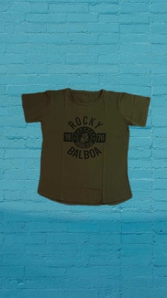 Remera Rocky Verde Militar