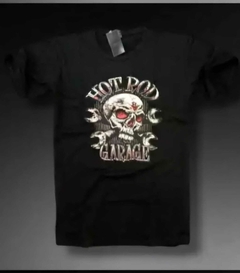 Remera Calaca Fuego