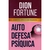 Capa do livro "Auto Defesa Psíquica" de Dion Fortune com fundo rosa e borda superior vinho