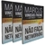 Capa do livro "Não Faça Networking" de Marcus Vinicius Freire, exibindo três cópias da obra.