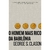 Capa do livro "O Homem Mais Rico da Babilônia" de George S. Clason com moedas douradas e fundo com escrita cuneiforme