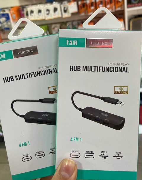 HUB FAM TYPEC 4EM1 FCA-U104