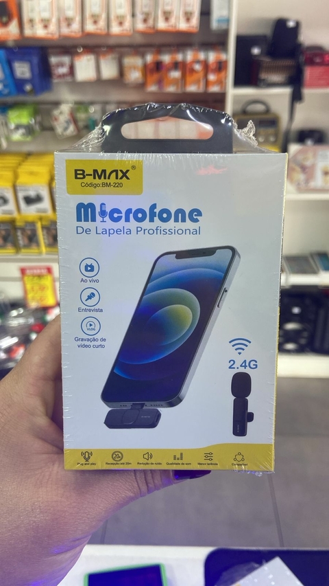 MICROFONE BMAX S/FIO IP BM-221IP