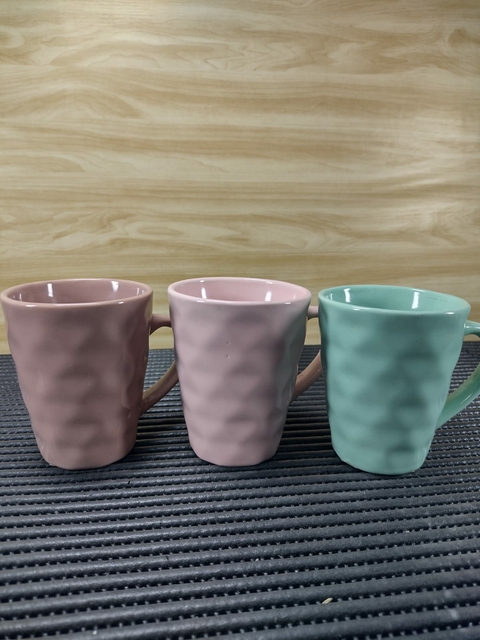 CANECA CERAMICA DIAMOND 270ML 11.1X8.4X10.4CM