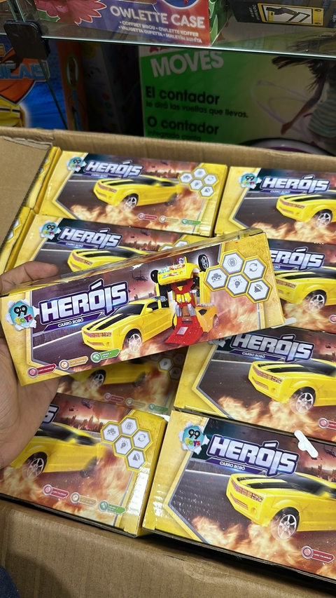 CARRO HERÓIS @