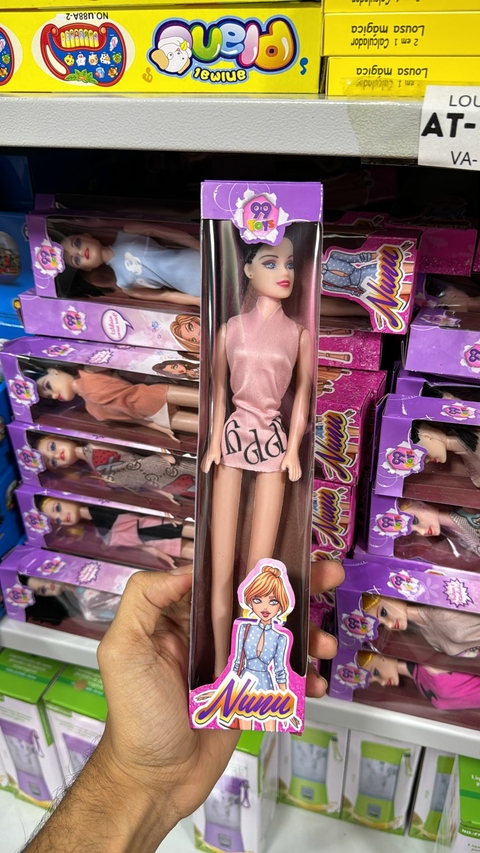 BRINQUEDO EM PLASTICO BONECA - TAM: 30,0 X 6,0 X 3,0 CM