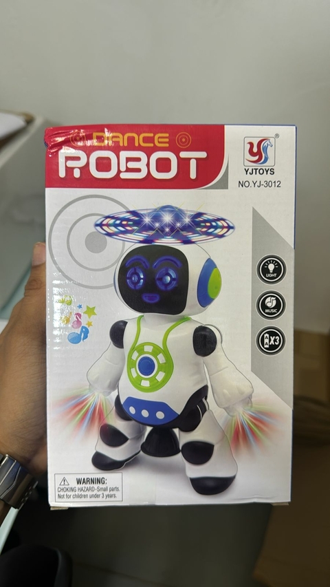 ROBO GIRA C/ SOM E LUZ