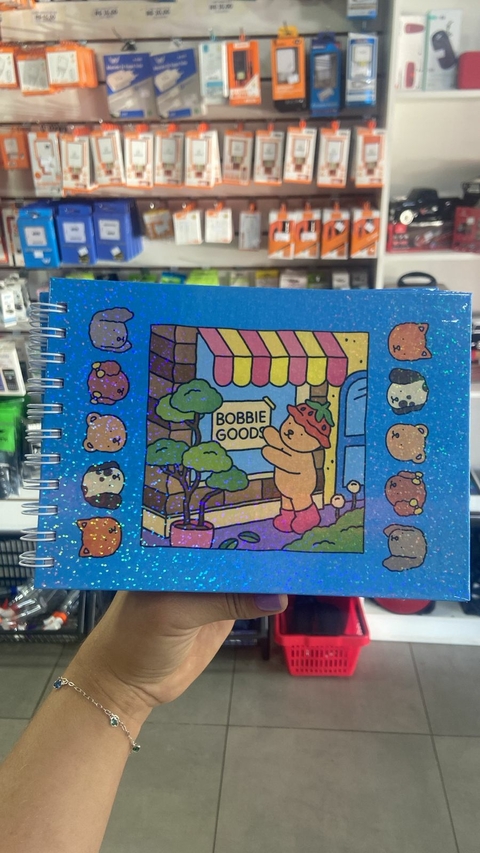 CADERNO BOBIE GOODS CAPA DURA