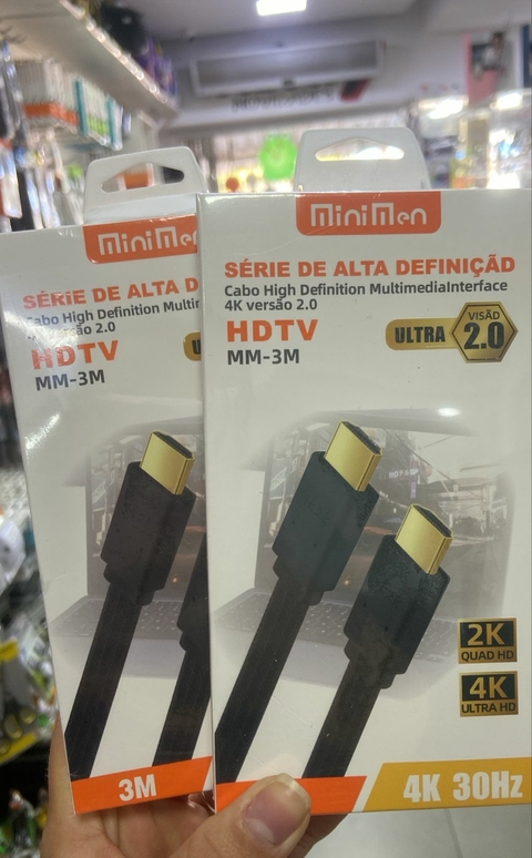 CABO HDMI 3M ULTRA 2.0 MM-3M