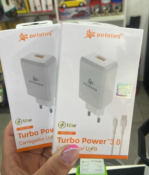 CARREGADOR PEINING IP 18W PEI-PD106-2