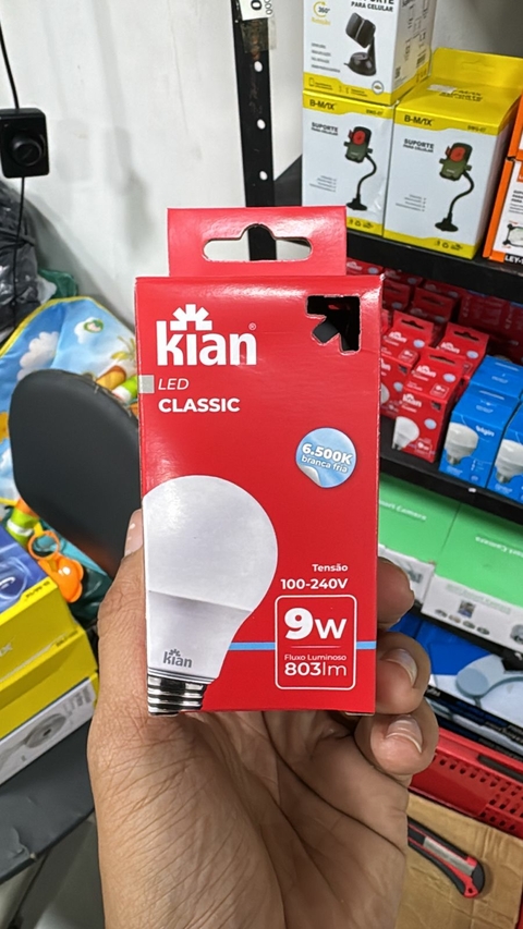 LAMPADA LED 9,0W 6500K KIAN C10