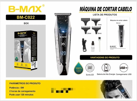 MAQUINA CORTAR CABELO BM-C022
