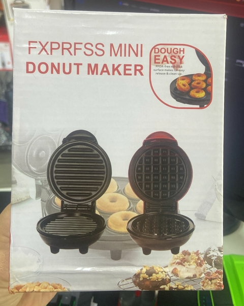 MAQUINA MINI DONUTS FAZ 3 ROSQUINHAS