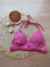 Top fixo Duda rosa chiclete - comprar online
