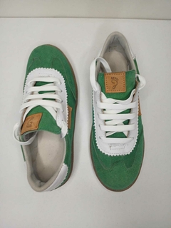 zapatilla Gagli verde - Gagliardi Zapatos