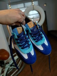 zapatilla Gagli azul en internet