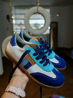 zapatilla Gagli azul - comprar online