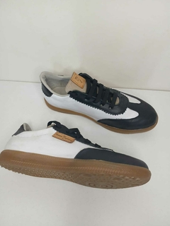 zapatilla Gagli blanco y negro - tienda online