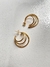 Argola Tripla | Folheada - comprar online
