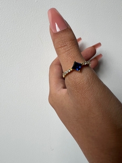 ANILLO PIEDRA AZUL - comprar en línea