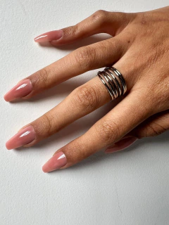 ANILLO ARO PLATEADO