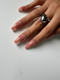 ANILLO GOTA PLATEADO