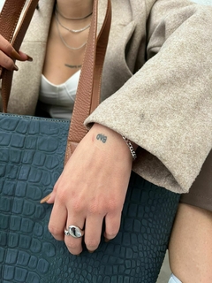 ANILLO GOTA PLATEADO - comprar en línea