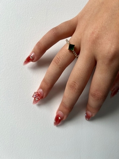 ANILLO PIEDRA VERDE - comprar en línea