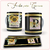 CANECAS GLITTER DOURADA