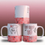CANECA DIA DOS NAMORADOS FLORK VL5 - La Belle Arte e Personalizados