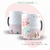 CADERNETA DE SAÚDE - KIT MENINA FLORAL 001 - La Belle Arte e Personalizados