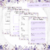CADERNETA DE SAÚDE - KIT FLORAL ROXO ALFABETO- 001 - comprar online
