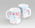 CANECA DIA DOS NAMORADOS VL3 - La Belle Arte e Personalizados