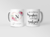 CANECA ALFABETO ROSAS MOTIVACIONAL - PACK950 - La Belle Arte e Personalizados