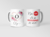 CANECA ALFABETO ROSAS MOTIVACIONAL - PACK950 - loja online