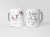 CANECA ALFABETO ROSAS MOTIVACIONAL - PACK950 - La Belle Arte e Personalizados